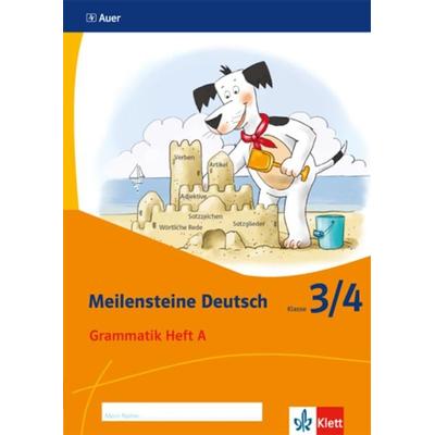 Meilensteine. Deutsch Grammatik Heft A. Klasse 3/4. Ausgabe ab 2017, Geheftet von , Klett Schulbuchverlag, 978-3-12-007151-8