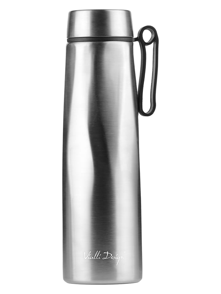 Vialli Design Thermoflasche in Silber - 500 ml - onesize