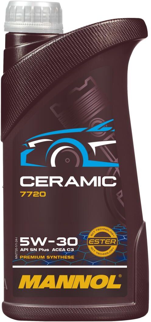 Sct - Mannol Ceramic 5w-30 7720 [1 L] Mn77201