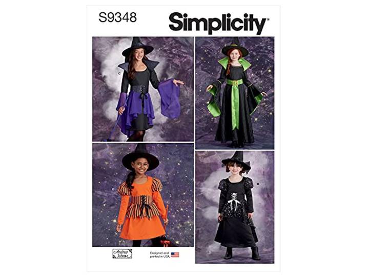 Simplicity Naaipatroon S9348 kostuums voor kinderen en meisjes