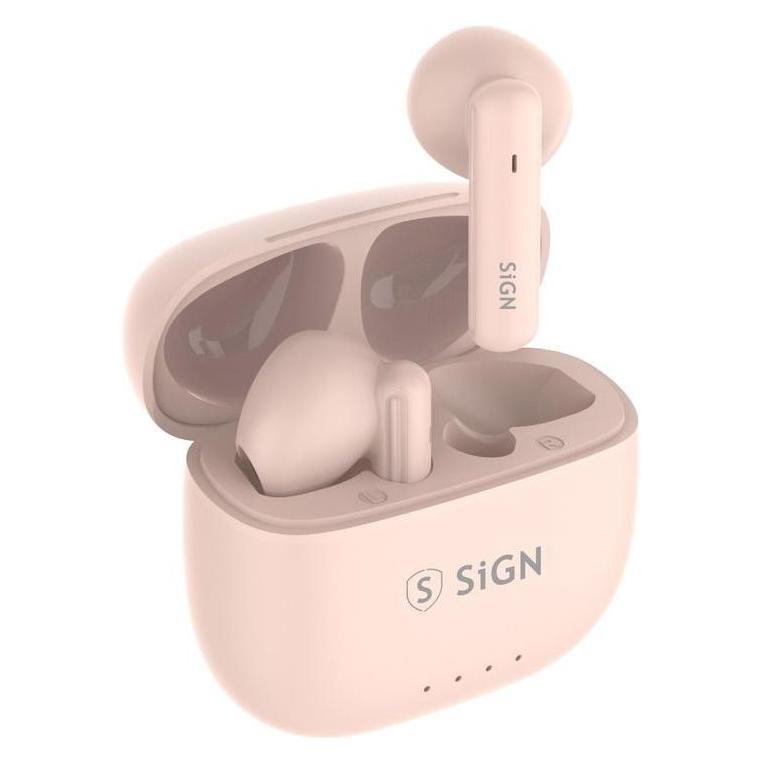 SIGN Ultra Pods Wireless Earphones - Pink (Kabellos) (SN-FREEPK1)