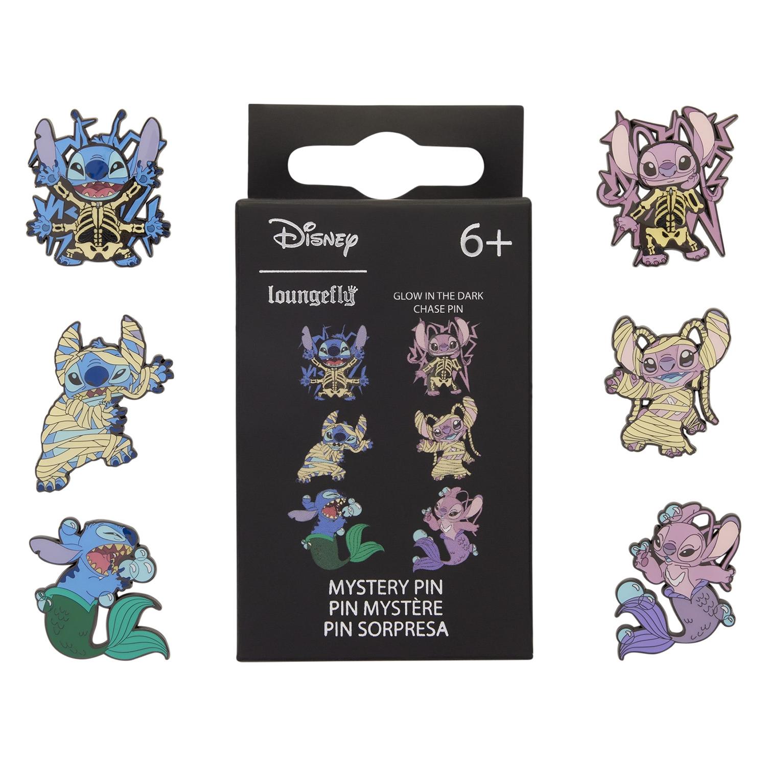Loungefly DISNEY -Stitch Angel Halloween - Funko Blind Box Enamel Pins (LF-WDPN4163)