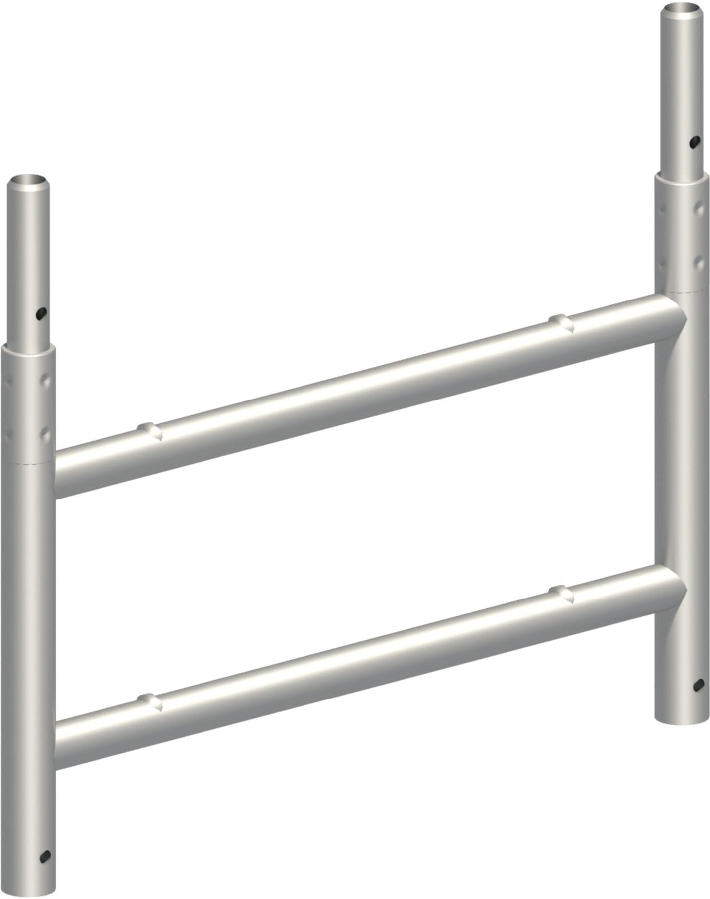 Layher Standleiter 75/2 Alu rutschsicher Sprossen (1297002)