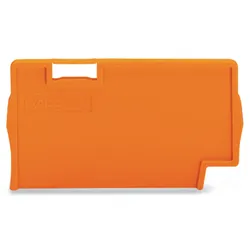 WAGO Trennplatte orange 2002-1394