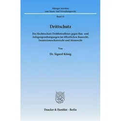 Drittschutz., Fachbücher von Sigurd König