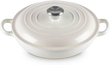 Le Creuset Signature Meringue Cast Iron 22cm Shallow Casserole