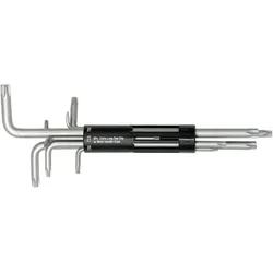SW-Stahl, Sechskantschlüssel, 04485L Winkelschlüssel, lang extrem verschleissfest 8 tlg. T 10 - T 50