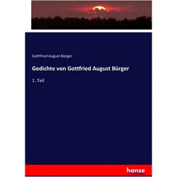 Gedichte von Gottfried August Bürger, Fachbücher von Gottfried August Bürger