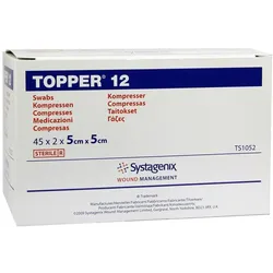 Topper 12 Kompr.5x5 cm steril 45X2 St