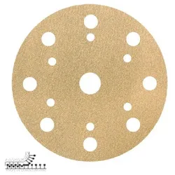 MP Schleifscheiben GoldPlus" Ø150mm 15-Loch Klett P320,100Stk."
