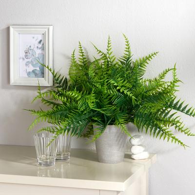 Kunstpflanze Farn im Topf