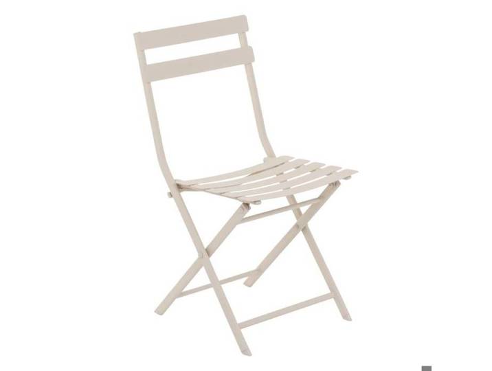 Chaise pliante  Greensboro  argile en acier traité en epoxy - Hespéride