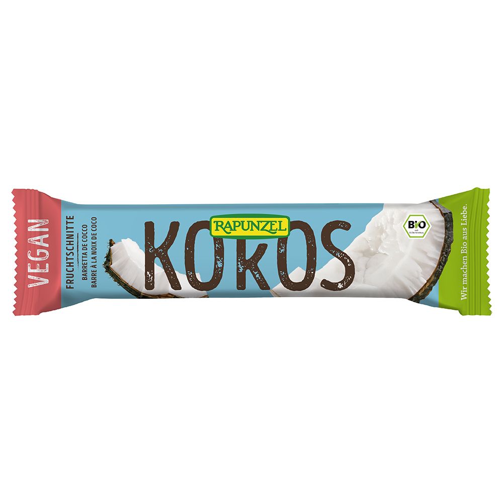 Rapunzel FRU Schn Kokos Bio 40 g Riegel