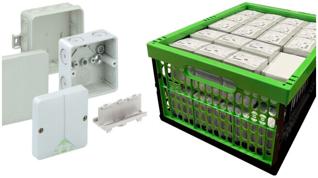Spelsberg Set de boîtes de dérivation Pack promotionnel 100 PAKET RR/HP/HW 850 999 45 (850 999 45)