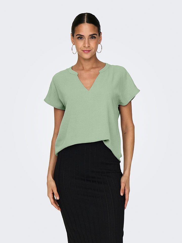 JDY Bluse "Lion" in Grün - 38