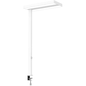 Maul Maul Schreibtischlampe  javal, weiß, LED, dimmbar, mit Tischklemme, 9.059 Lumen, neutralweiß