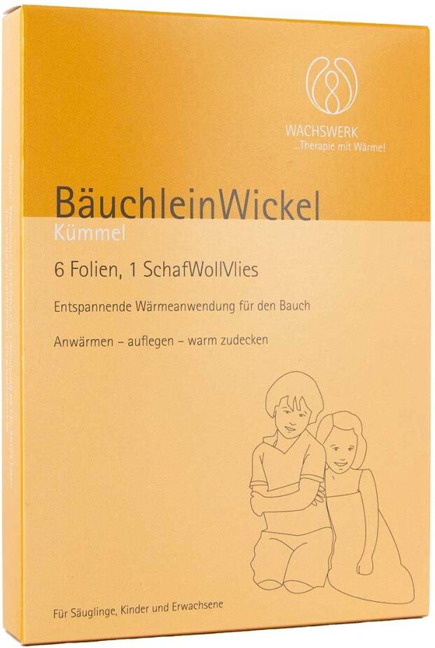 Bäuchlein Wickel Kümmel 0,5% Wachswerk 6stk