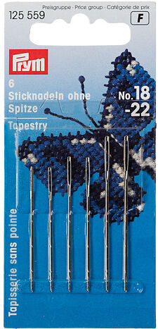 Prym Sticknadeln ohne Spitze, Inhalt: 6 Stück