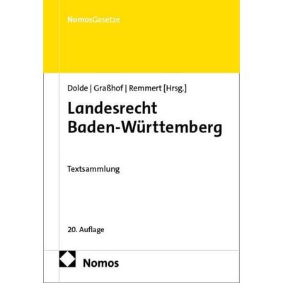 Landesrecht Baden-Württemberg, Taschenbuch von , Nomos, 978-3-7560-3802-2