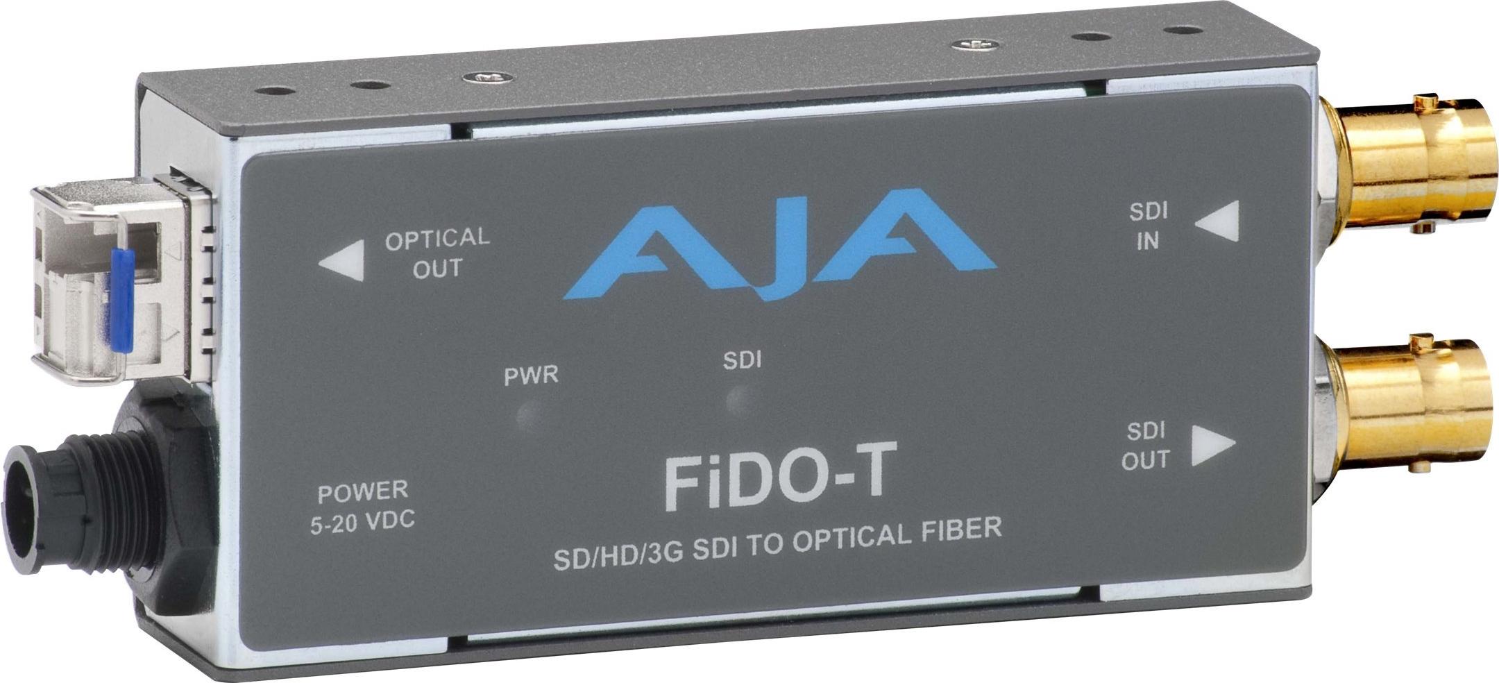 AJA FiDO-T Single Channel SDI to Fiber with Looping