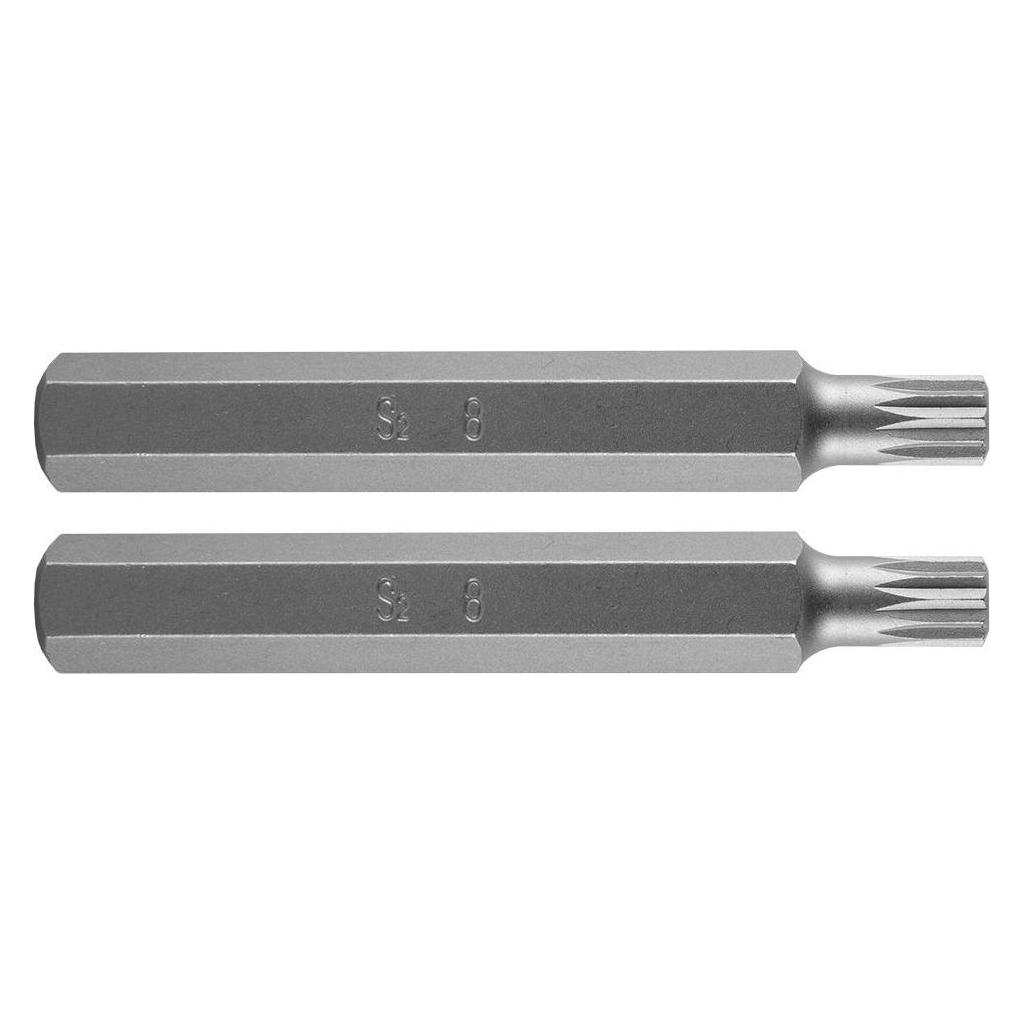 Neo Tools SPLINE TIP M8 X 75 MM S2 X 2 vnt. 10-906 NEO (V31AC-TOP-10-906)