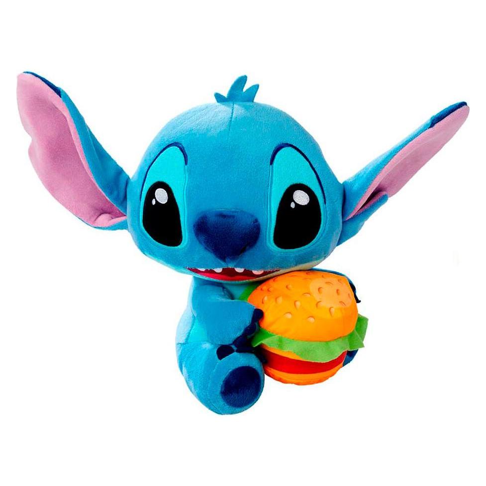 Simba Disney Stitch mit Burger, 25cm (25 cm) (6315870513)