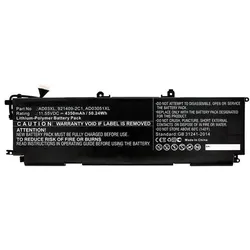 CoreParts Laptop Battery for HP (4350 mAh), Notebook Akku, Schwarz