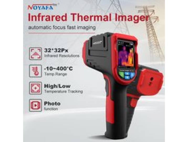 NOYAFA Infrarood warmtebeeldcamera NF-521 Industriële warmtebeeldcamera -20 ~ 400 ° C Professionele thermische camera vloerverwarmingsdetector