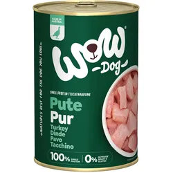 WOW DOG Pur Pute 6x400 g