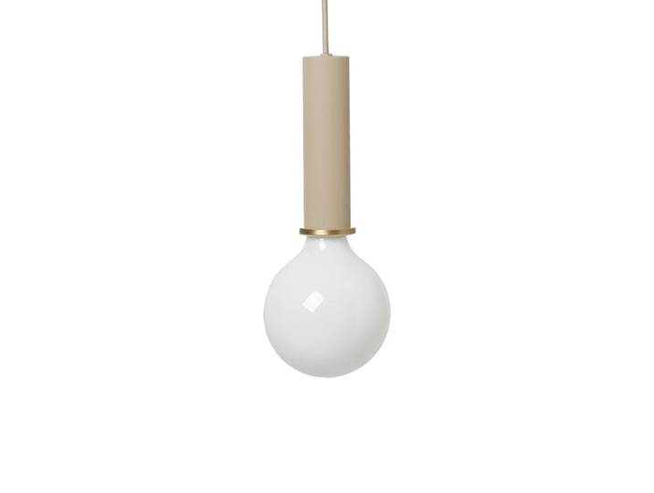 Ferm Living - Socket Pendelleuchte High, beige