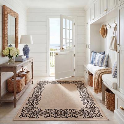 SAFAVIEH Courtyard Marylou Waterproof Patio Backyard Rug