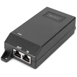 Digitus Gigabit Ethernet PoE+ Injektor, 802.3at, 30 W