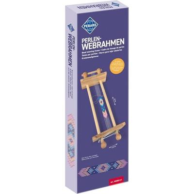 PEBARO WEB0121 - Perlenwebrahmen aus Holz für kleine und große Perlen