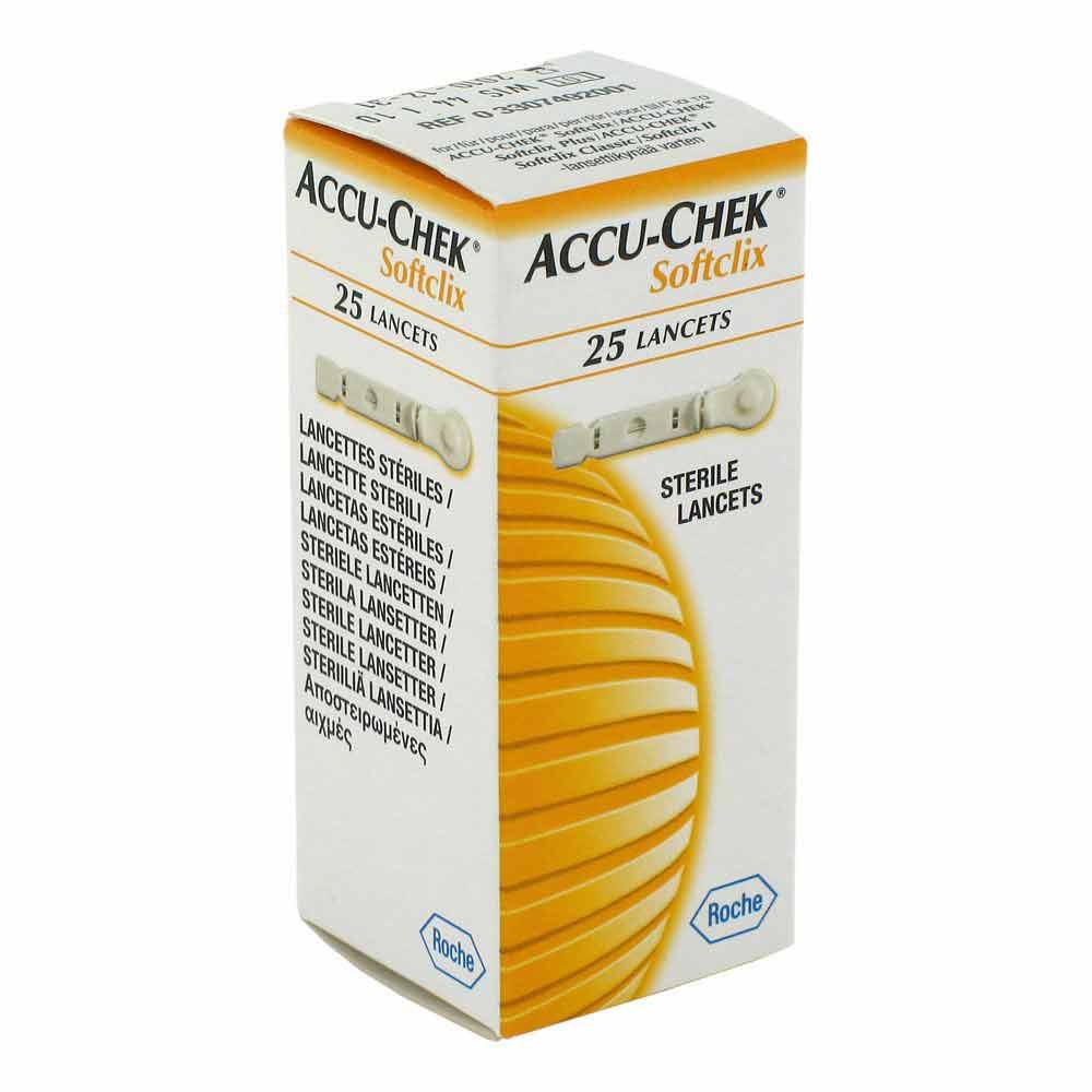 Roche Diagnostics Deutschland GmbH Accu Chek Softclix Lancet 01410792