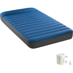 Intex 64011 Luftbett - Twin Dura-Beam Truaire inkl. USB-Luftpumpe 99x191x22cm