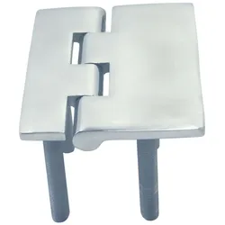 Scharnier mit Gewinde, A4, 52x61mm, M6x45mm