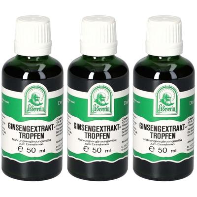Ginseng Extrakt Tropfen x3 3x50 ml