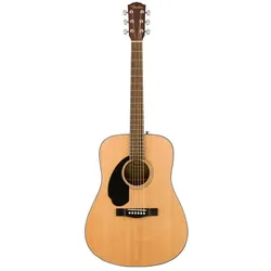 Fender CD-60S Natural Linkshänder (Akustik Gitarre, Fichtenholz, Mahagoni, Nato, Palisander), Gitarre, Braun