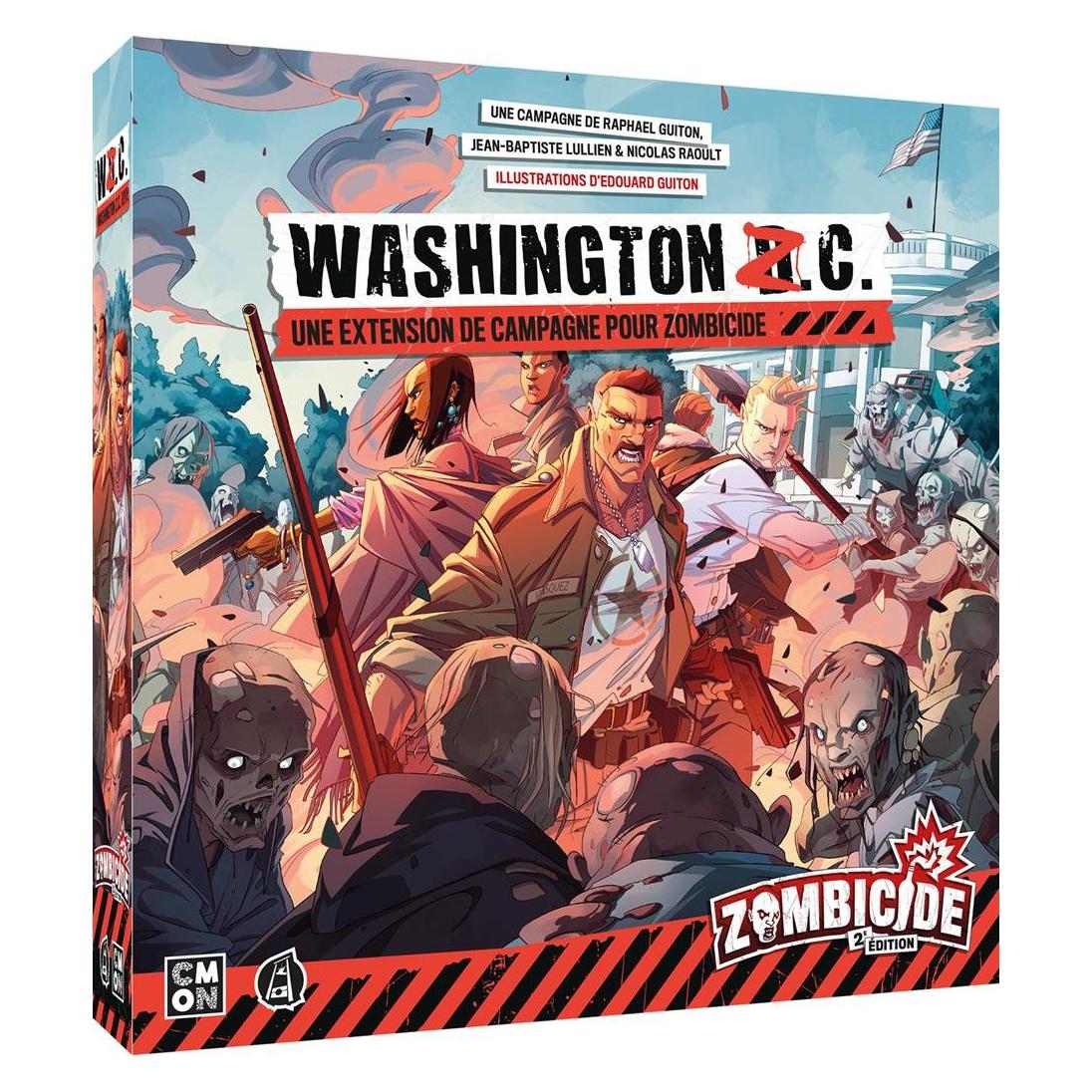 Cmon Zombicide (Saison 1) - 2ème Edition : Washington Z.C. (Französisch) (CMNZCD02FR)