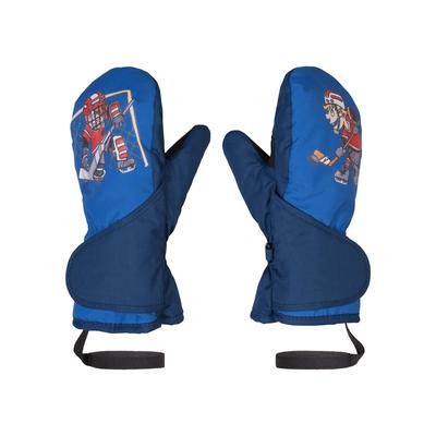 Fäustlinge ZIENER "LEMMI-Z glove mini", Kinder, Gr. 1,5, blau (estate blau), Kunstfaser, Handschuhe Fäustlinge