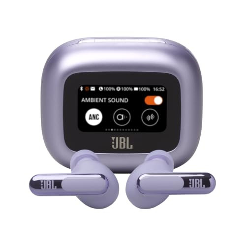 JBL Live Beam 3 Draadloze Oordopjes Bluetooth Paars