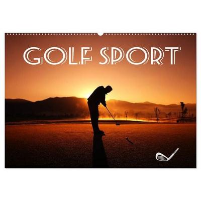 Golf Sport (Wandkalender 2027 DIN A2 quer), CALVENDO Monatskalender
