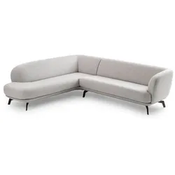 leolux Ecksofa Flint Stoff Blanc