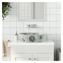 vidaXL, Waschbecken, Silas (480 mm, 375 mm)