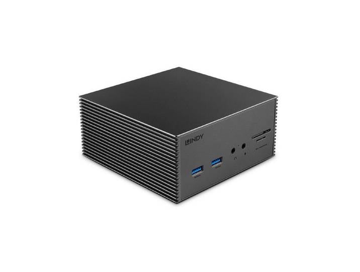 Lindy DST-Pro 101 - Dockingstation - für Laptop Smartphone-Ladegerät
