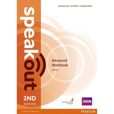Speakout Advanced 2nd Edition Workbook with Key, Taschenbuch von Antonia Clare,JJ Wilson,J. J. Wilson,Damian Williams, Pearson Education Limited,