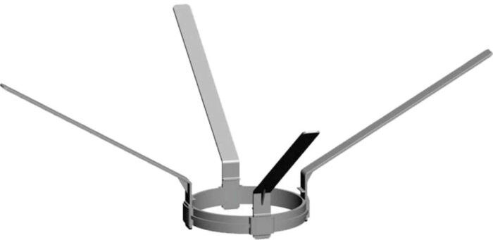Wolf Cob Abstandhalter 2651322 DN 160, Kunststoff