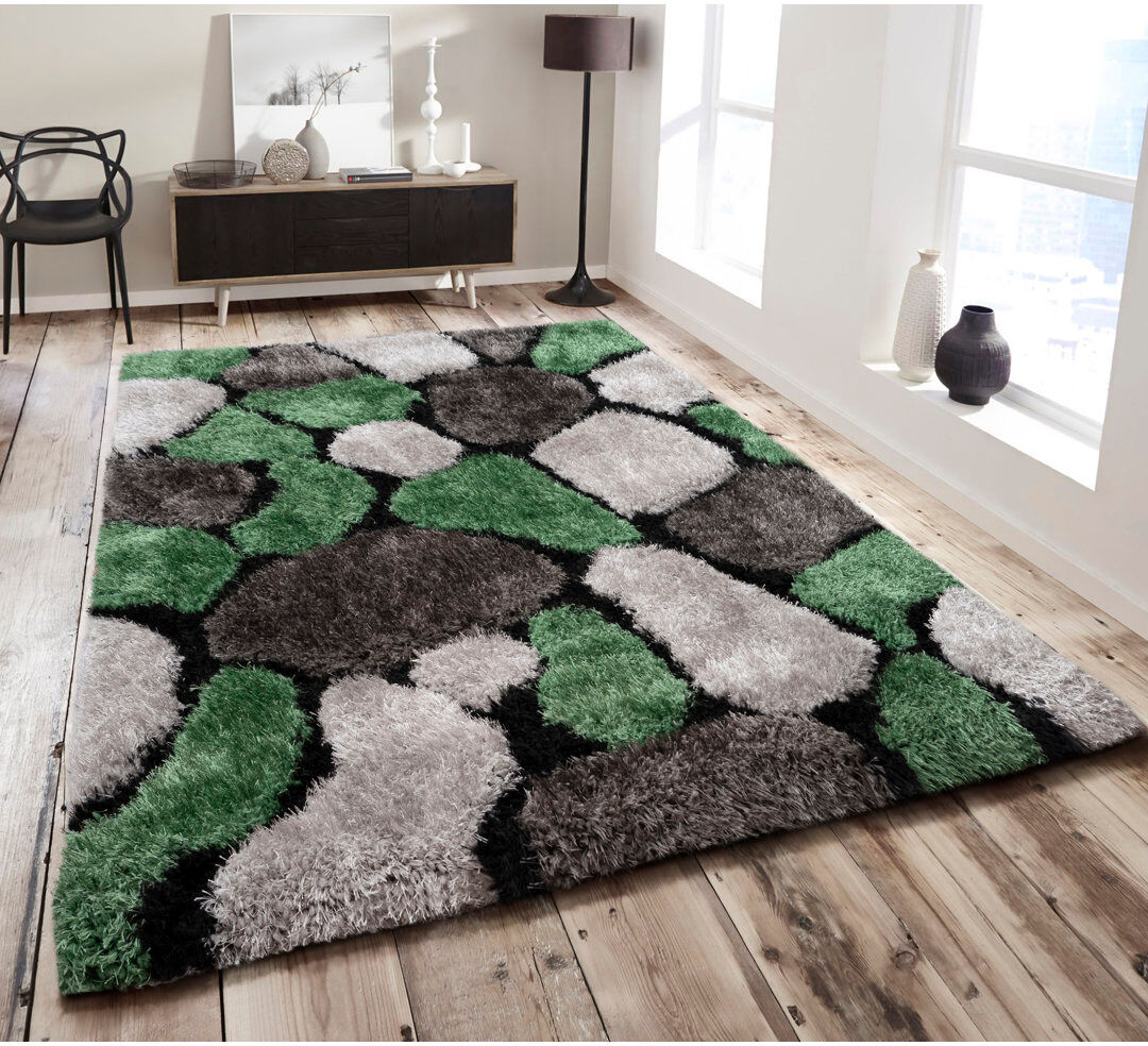 Fairmont Park Housatonic Pebbles Emerald Rug Emerald Rectangle 120 x 170cm
