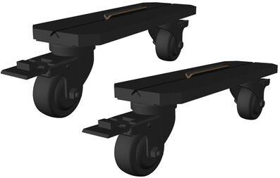 Sessiondesk SBX feet + wheels