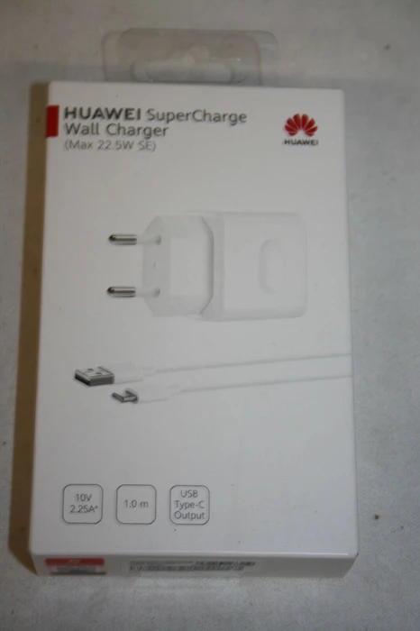 Huawei Super Charge Netzteil USB Type-C Schnelllader 22,5W & Ladekabel USB Type-C White, 5503332540